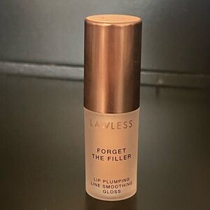LAWLESS Forget The Filler Lip Plumping Gloss - Clear (deluxe sample/travel sz)